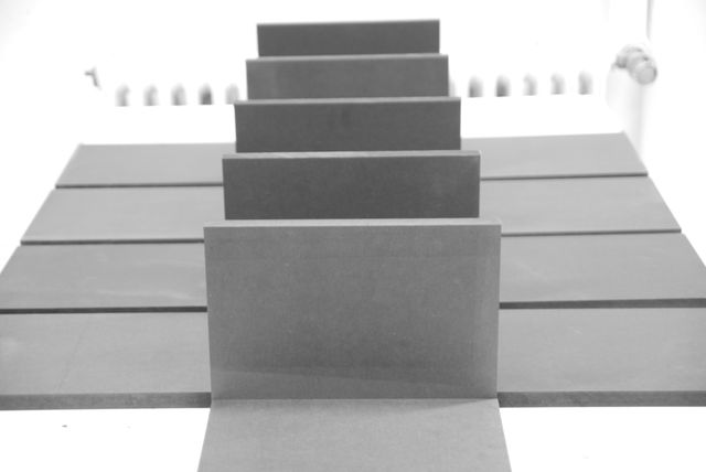 Kurt Strobeck – Arbeiten im Raum: MDF, Bild 1