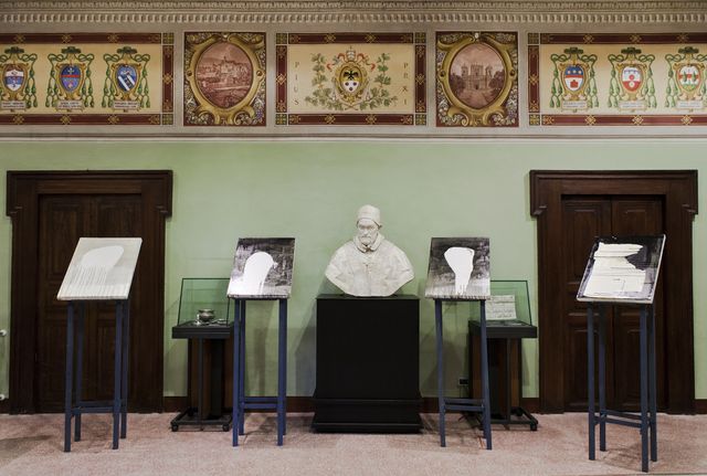 Kurt Strobeck – Ausstellung „Geometrie der Psyche“, Museo della Città, Palazzo Vescovile, Acquapendente & Casa Fornovecchino, Torre Alfina, Italien, 2012, Bild 8