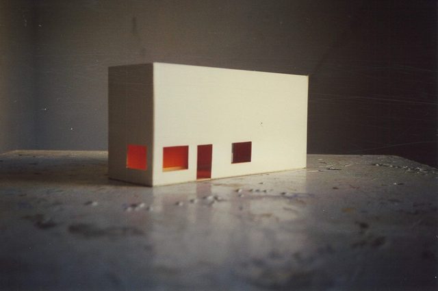 Kurt Strobeck – Ausstellung „Räume“, Galerie M6, Hamburg, 2002, Bild 1