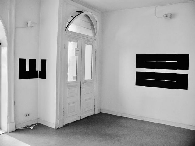 Kurt Strobeck – Ausstellung „Wandinstallationen“, Galerie M6, Hamburg, 2006, Bild 1