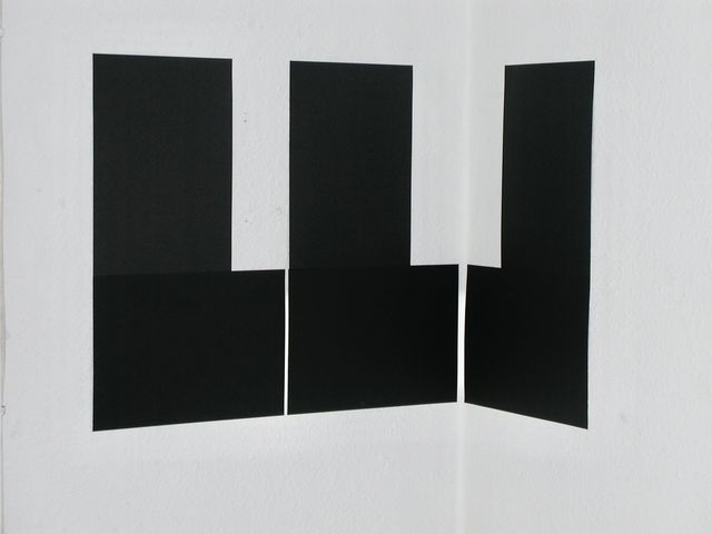 Kurt Strobeck – Ausstellung „Wandinstallationen“, Galerie M6, Hamburg, 2006, Bild 2
